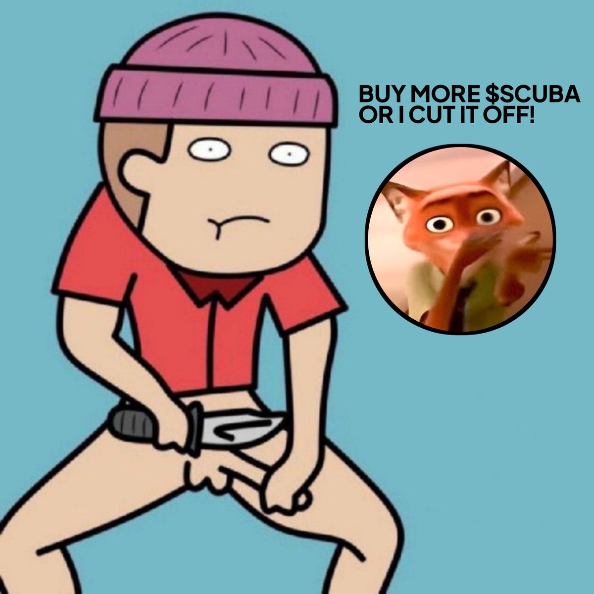 ManOfCrypto__'s tweet photo. @scuba_sol Here is my entry sir @scuba_sol , a classic meme with high impact humor, I hope you enjoy it and find it entertaining.🤣🔥
$SCUBA #Scubacoded #crypto #Memecontest https://t.co/kARvpqpXQe