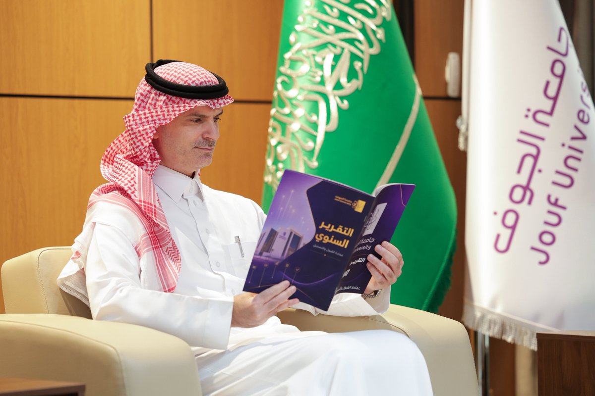 JoufUniversity's tweet photo. #خبر |
استقبل سعادة رئيس #جامعة_الجوف أ.د. محمد بن عبدالله الشايع، عميد عمادة القبول والتسجيل ووكلاء العمادة، واطّلع على التقرير السنوي للعمادة للعام الجامعي 1447هـ، وما تضمنه من منجزات في القبول والتسجيل والخدمات الأكاديمية، مؤكدًا أهمية تطوير تجربة الطالب وتعزيز جودة الخدمات الإلكترونية من القبول إلى التخرج.
https://t.co/GkmwSLJW2d