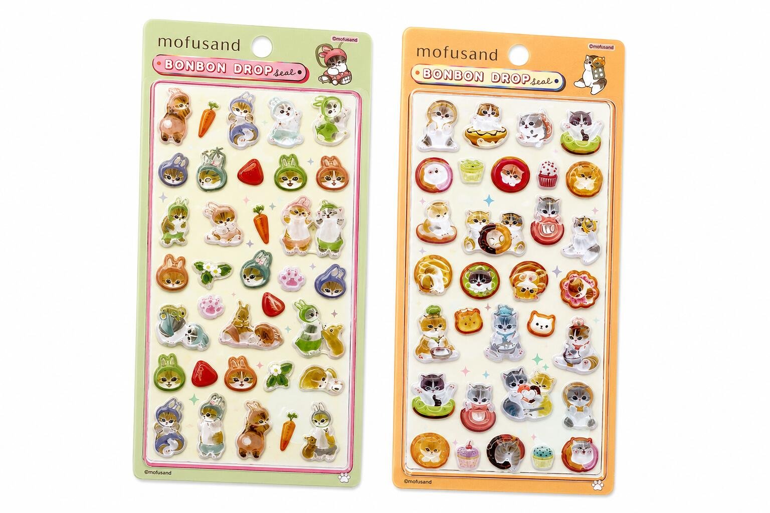 【国内正規品】mofusand ボンボンドロップシール 2種 mofusandグッズ情報 on X: 