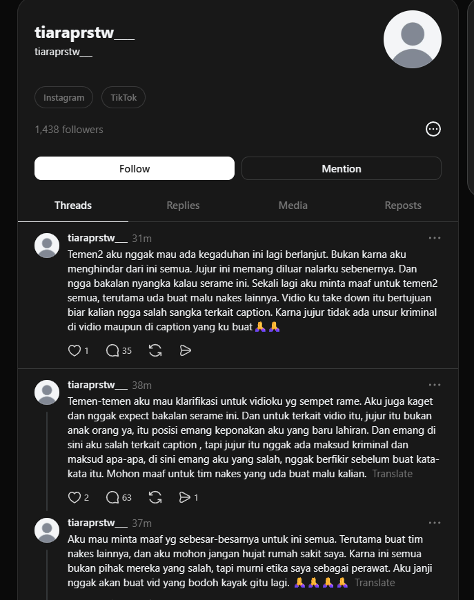 viralviralajah's tweet photo. @AdamPrabata udah di rujak netizen.

Fck around and find out moment.
Miris, kenapa harus di rujak dlu baru tau kalau perbuatan itu salah sih. https://t.co/0XEitbZBf4
