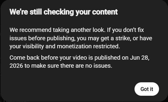Kodiak_VT's tweet photo. Are people mass reporting my Youtube channel?  Just like they mass reported my Twitch today?  Really?  Cancel culture BS is amazing. https://t.co/yXSWKm7H3G