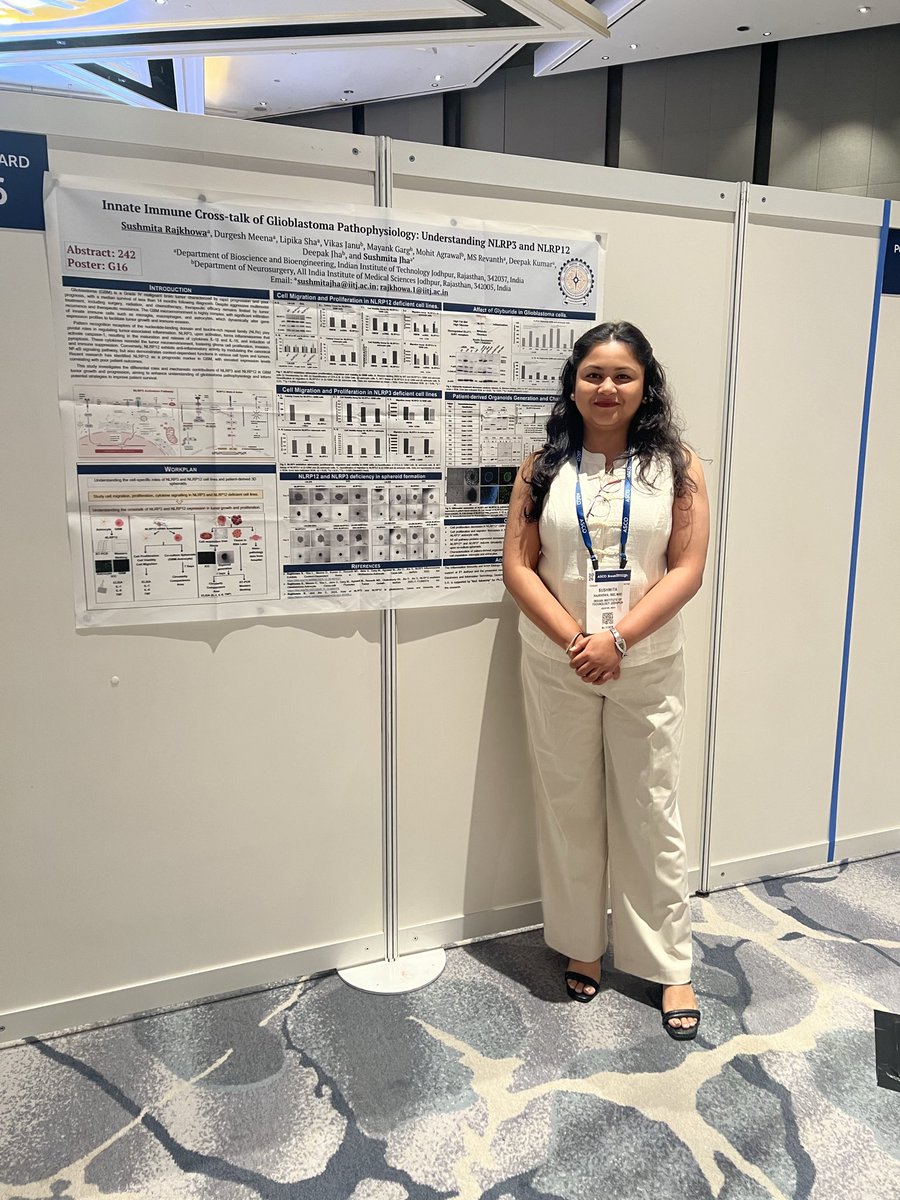 Sush_n_Science's tweet photo. Presented my work at @ASCO Breakthrough 2026 at Singapore.  It was great talking to clinicians and discussing possible outcomes from the trials.  A delightful experience #ASCOBT2026 
#oncology @ShaliniChhipa @BrainWarriorsL1 https://t.co/GZV8ZXSiiR