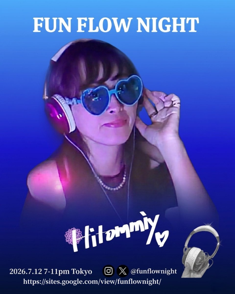 funflownight's tweet photo. DJ #Hitommiy @hitomiiyaoki
本イベント主宰者。
音楽は何でも聴き演奏もする。
DJ playのジャンルはdrum'n bass,deep houseなど。
今回は、メインジャンルのdrum'n bassとdeep houseをメインに、彼女のバンド @miiyholic で先日公開した曲もplayしたり歌ったりするかも…!? https://t.co/wWaHgysDPU