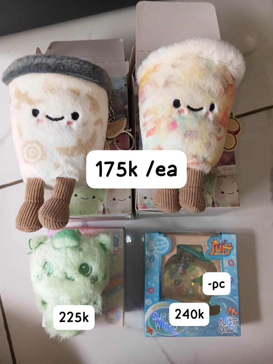 OnthewayRain's tweet photo. #wishsell READY INA

- POPCHU / #WICHU ONLY
- #Surf album color (unsealed -pc)
- #Chagee keyring spc Chenle
- Random doll color #Kuri green
- #Photocard Sion, Riku, Yushi
Dll

#wishbuy
Exc adm + pack
Co pack shopee
#wts #wtb #nctwish #aab #wto https://t.co/8z4c4v55MU