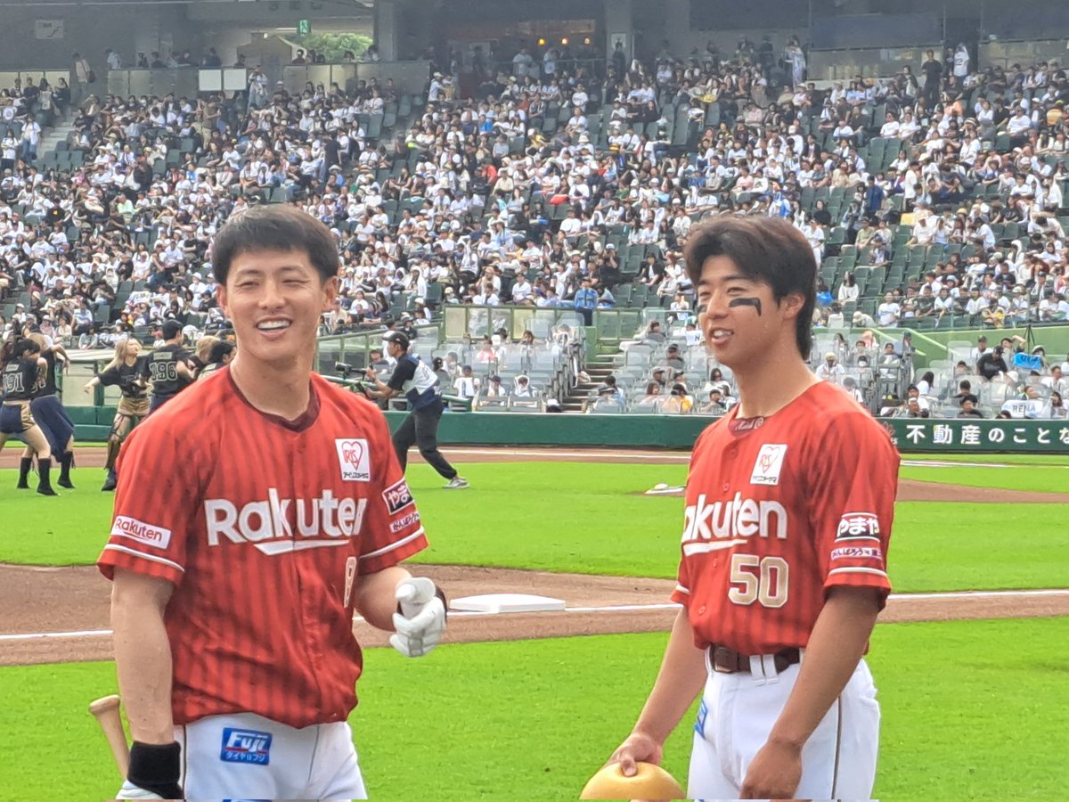 nkt1p's tweet photo. 辰巳と武藤が目の前に👀 https://t.co/6YOu7XuirR