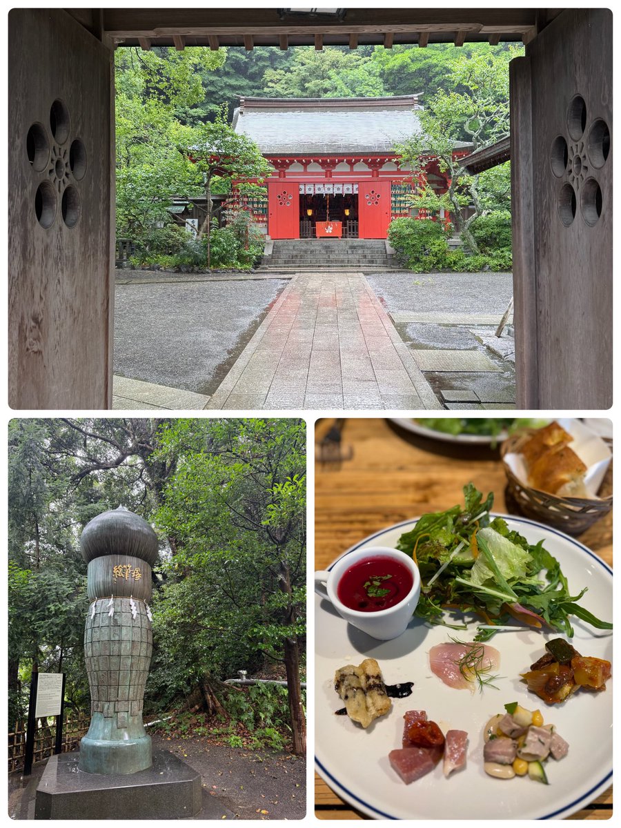 原稿ひと段落したので友達と鎌倉行ってランチしてきた！写真はもう何度