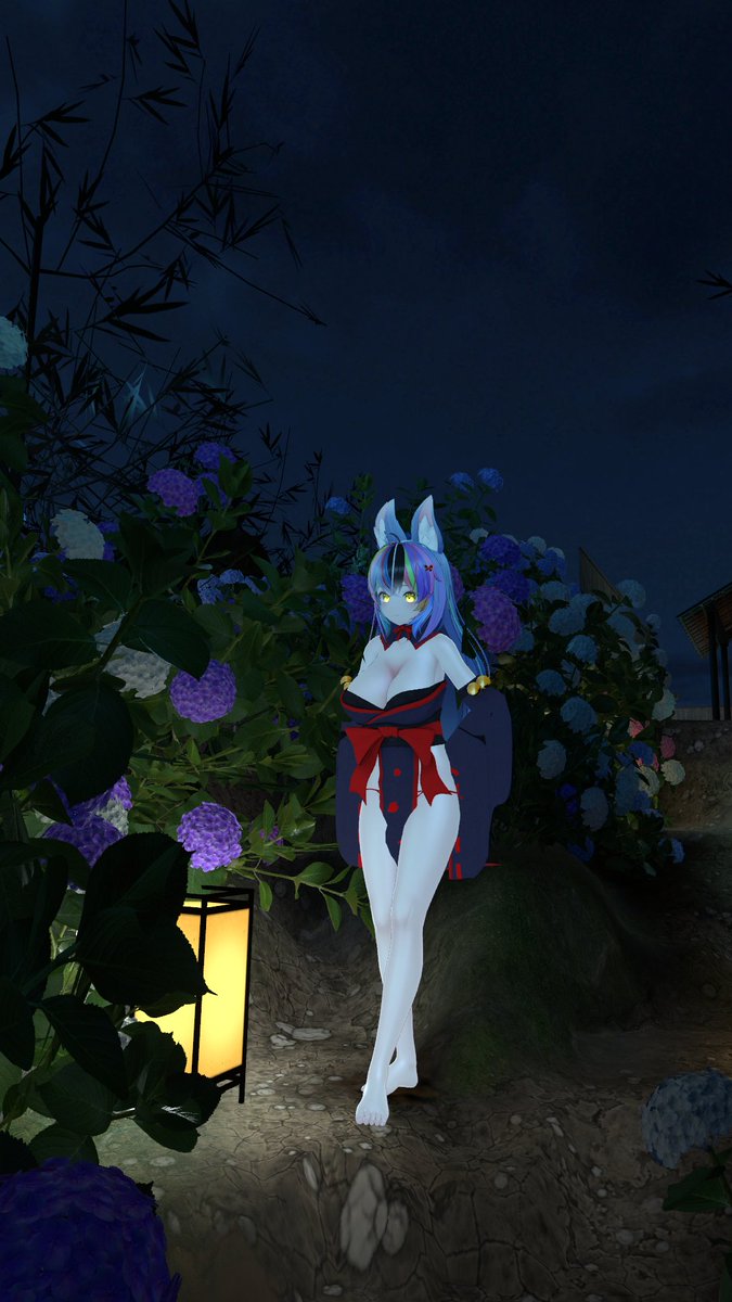 iroiro4217's tweet photo. 紫陽花のなか、 -Amid the Hydrangeas‚-
By tanuh

침착한 분위기의 자양화 월드.
수면의 반사는 따로 버튼을 눌러야 더 이뻐져요. https://t.co/ZRXQdfPfbL