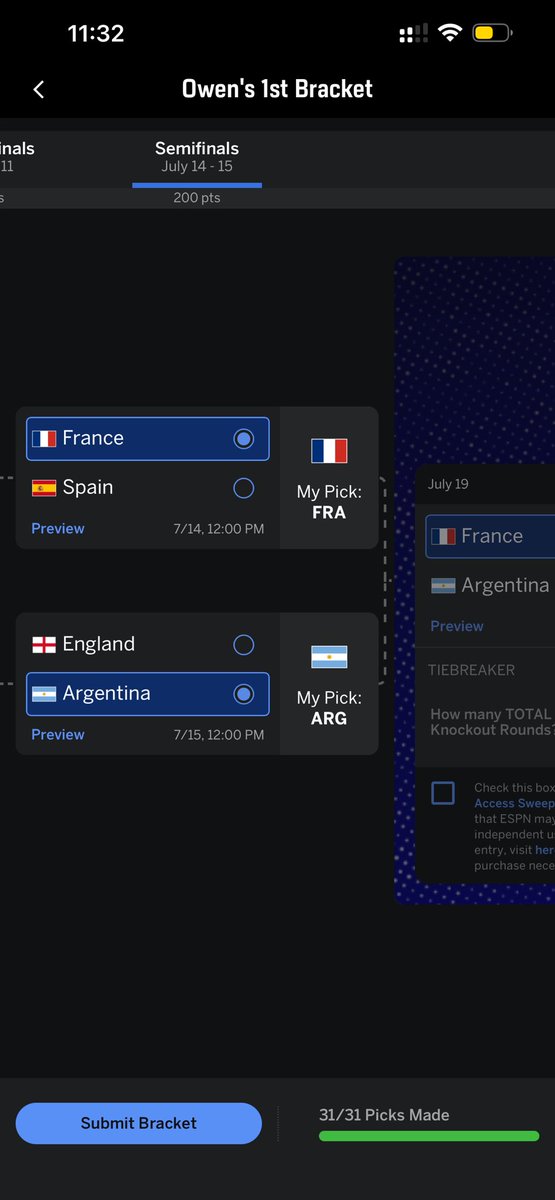 OSimon57627's tweet photo. Updated World Cup Predictions Part 2 https://t.co/VC4WdNuIm3