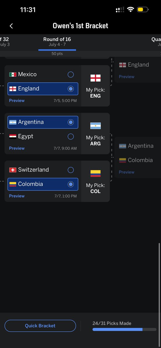 OSimon57627's tweet photo. Updated World Cup Predictions Part 2 https://t.co/VC4WdNuIm3