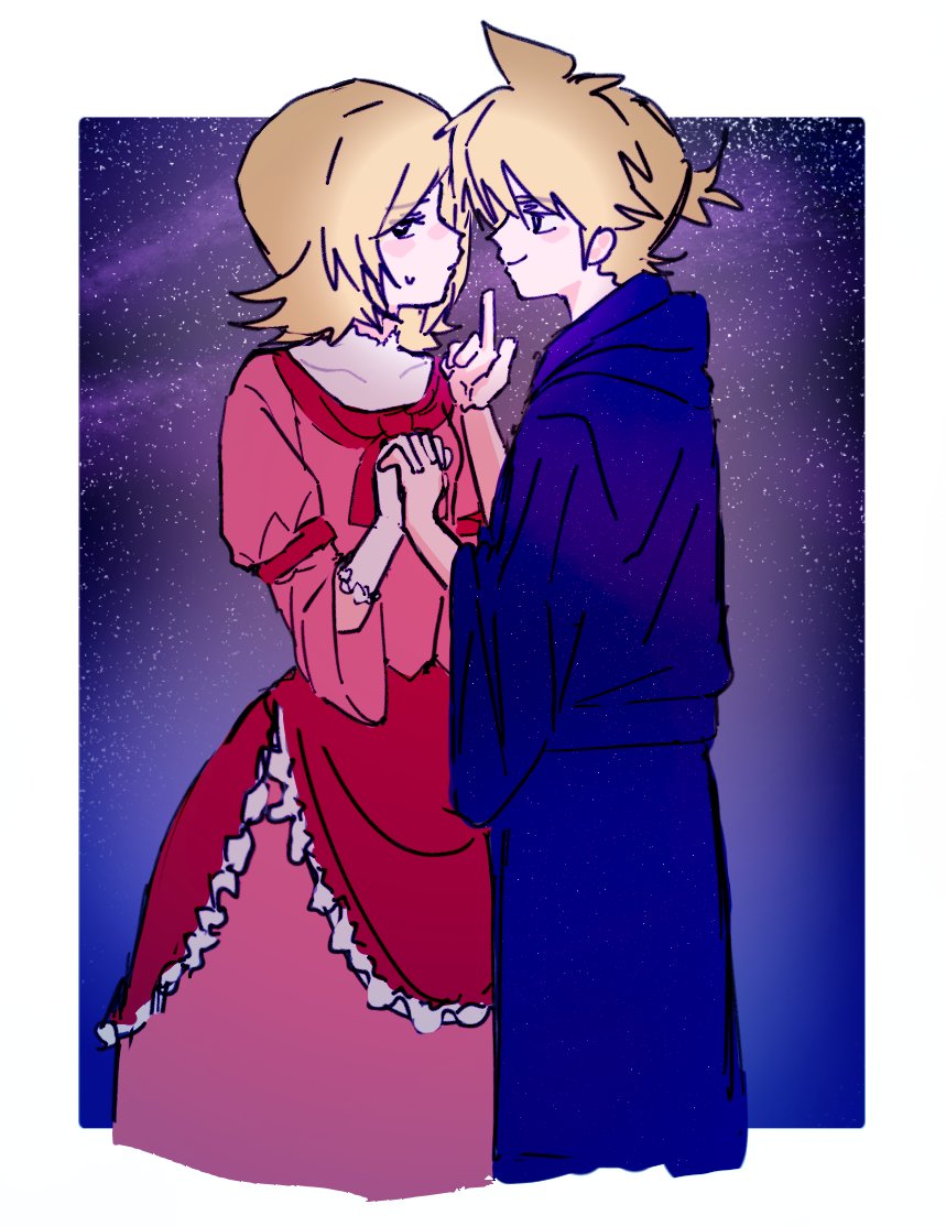 TwKr6903's tweet photo. 鏡音の童話パロみたい https://t.co/8IkesUo4AC