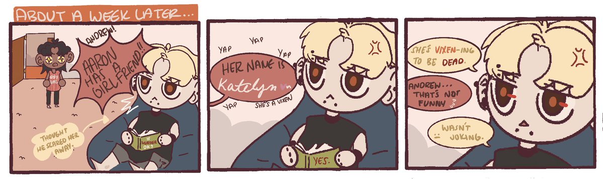 otakuatbest's tweet photo. deals were made to be broken: a thesis by aaron minyard #aftg #twinyards https://t.co/E6U2UYmuKf