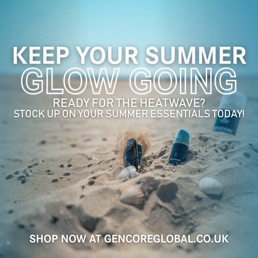 GencoreGlobal's tweet photo. Beach bag checklist sorted 😎🩵
No more post beach day stress, now you can relax after your day of relaxing 🤭

#gencoreglobal #gencore #beach #summer #relaxing https://t.co/GFRvjmgzjN