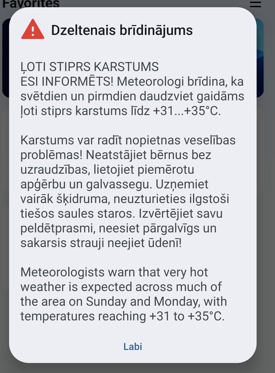 erlihs's tweet photo. Ja brīdinājums dzeltens, kāpēc ikona sarkana? #ux https://t.co/sUfFdpJqgL