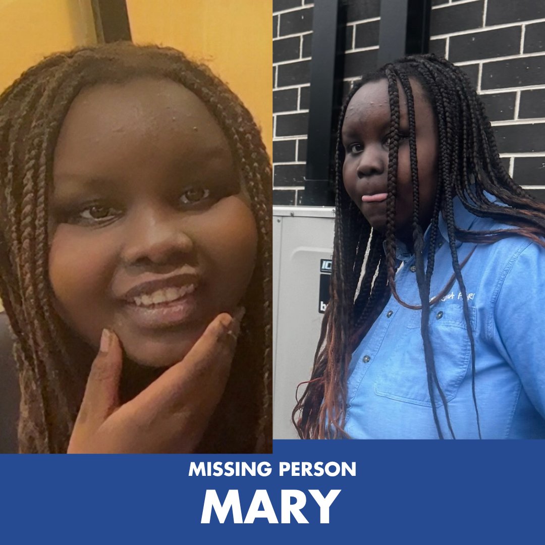 VictoriaPolice's tweet photo. MARY IS MISSING.
She was last seen at Tarneit Train Station today, boarding a train to Southern Cross. Mary is deaf and has limited ways of communicating.
. Anyone who has seen Mary pls call Triple Zero (000). https://t.co/wfQn1EiTcd