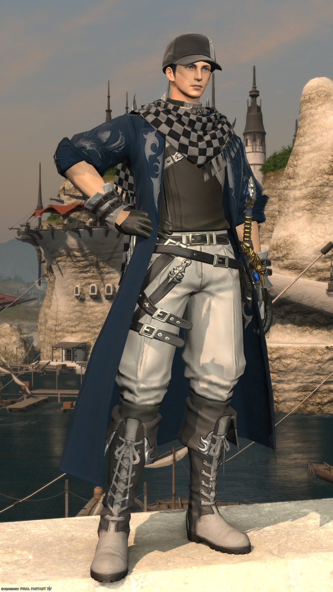 mobius_ff14's tweet photo. イクシオンで見かけた人のミラプリが素敵だったので　シルバリオシリーズ（ギャザラー）つくってミラプリしました　＃ミラプリ　＃FF14 https://t.co/w4KUb3Y50M