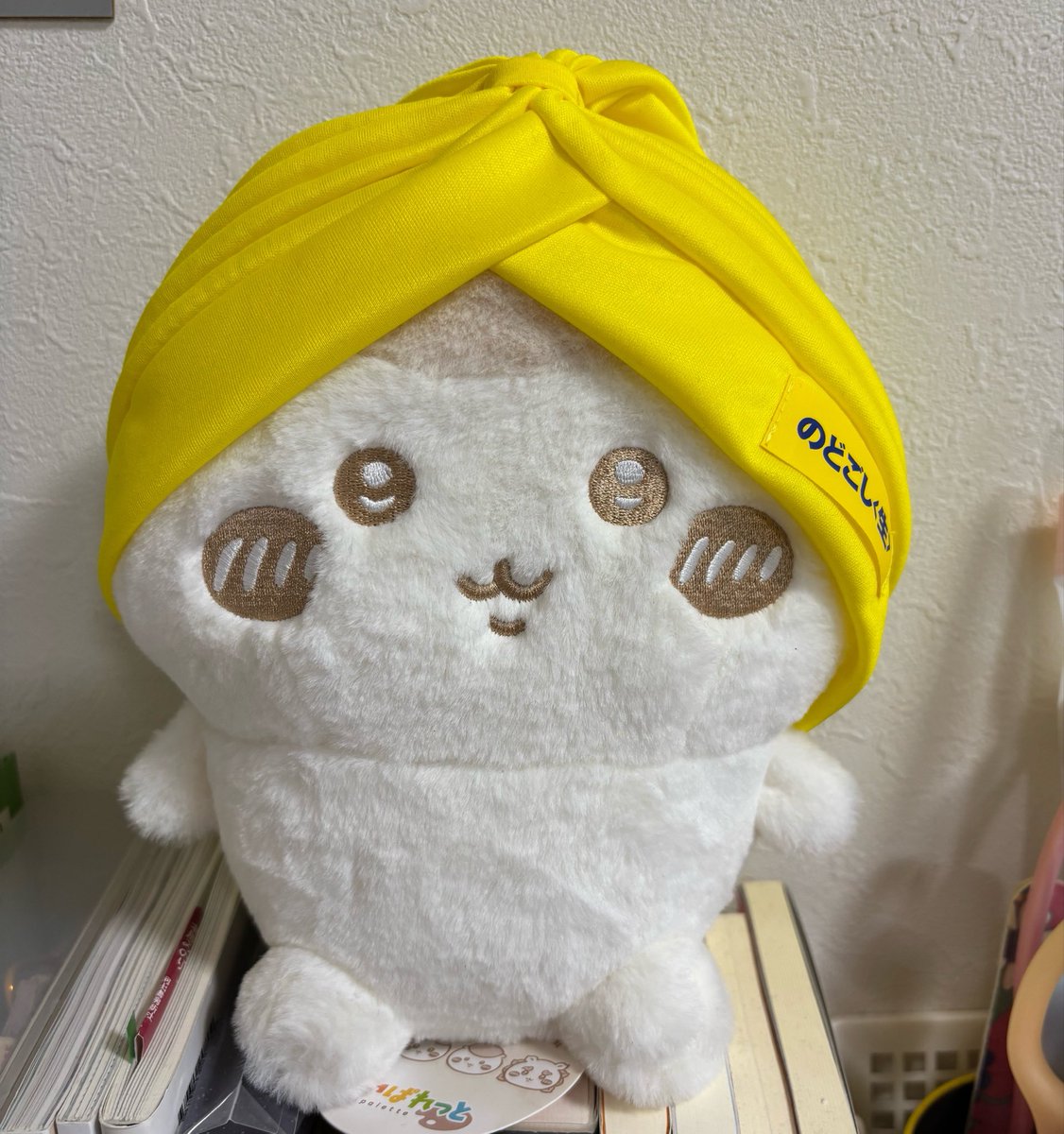 8282Very's tweet photo. 去年懸賞で当たったナンパーティセット🫓🍛に入ってたターバン👳‍♀️
くりまんじゅう先輩に似合うかも...と思って被らせてみた👳‍♀️✨️ https://t.co/SnlbB3YyZI