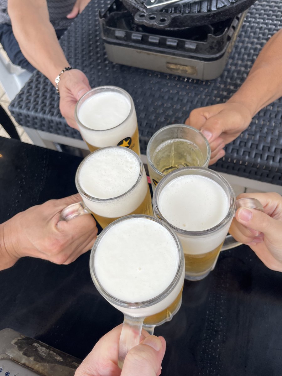 Bigstar_Ben's tweet photo. カンパ〜イ！！！🍻✨

から約1時間経過…なう。

#せっち呑み 盛り上がってます！！🐼🙌

#ビアガーデン https://t.co/wgDc8EBYkk