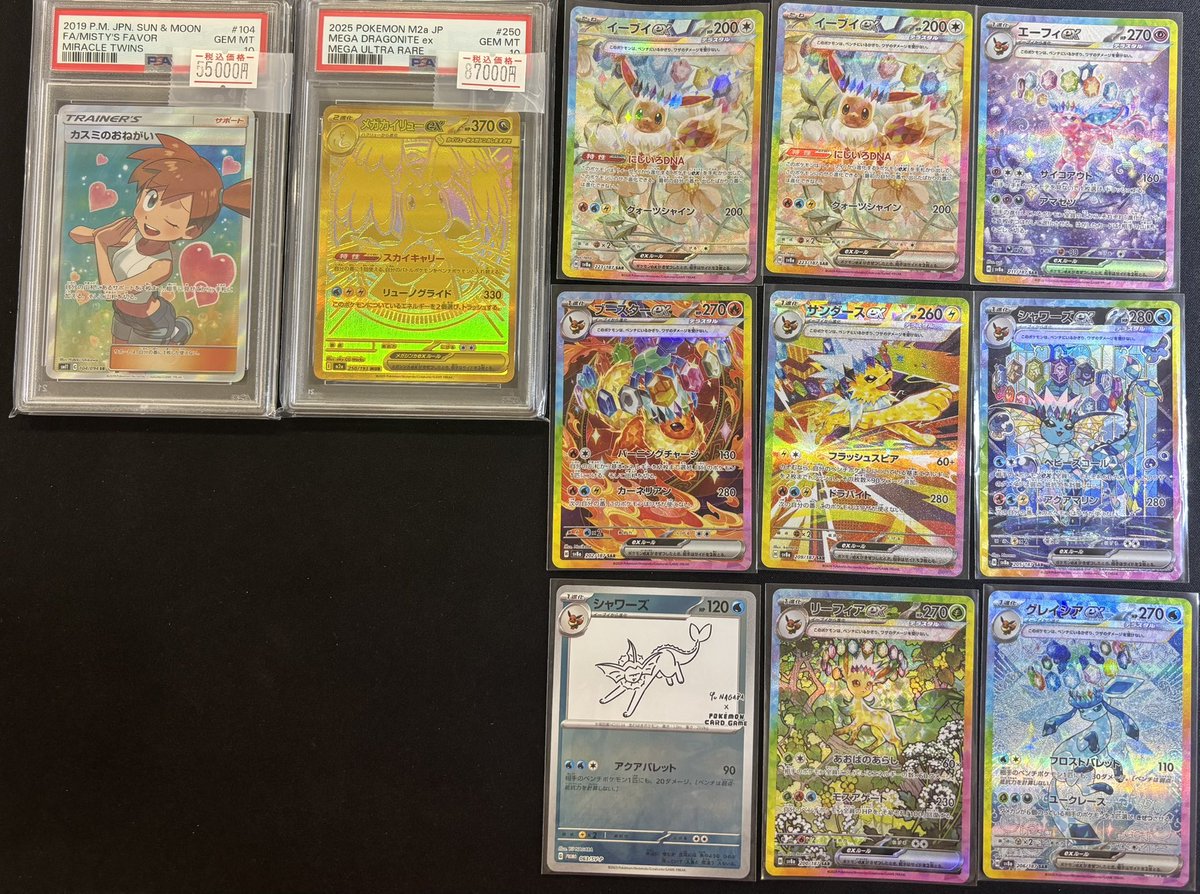 🔔入荷情報🔔 ✓カスミのおねがい SR PSA10 ✓メガカイリューex MUR