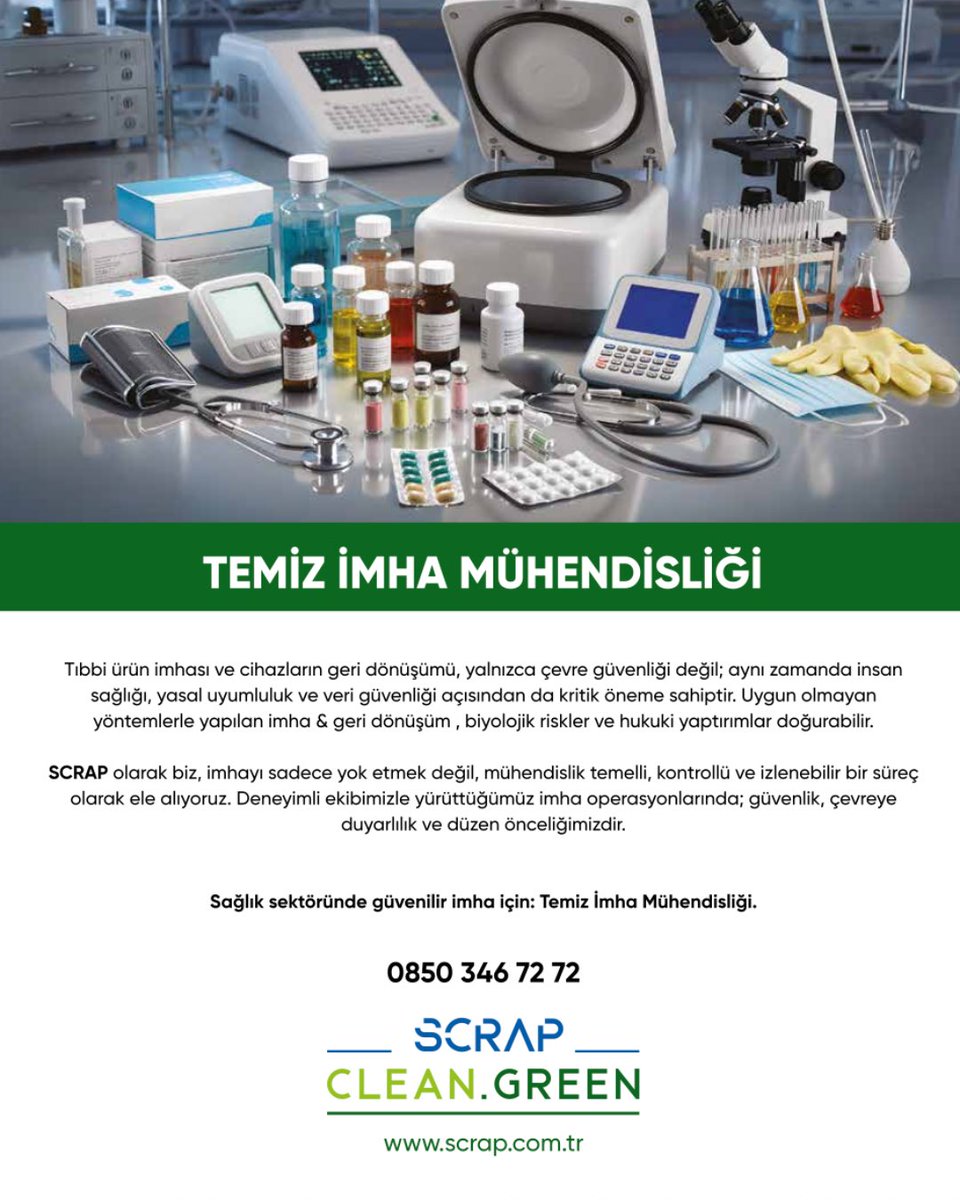 Scrapcomtr's tweet photo. Yönetim Kurulu Başkanımız Merdan Altınöz, Medikal News’de yayımlanan makalesinde SCRAP’ın sürdürülebilirlik vizyonunu ve “Geleceğe Nefes, Adınıza Bir Fidan” projesini kaleme aldı.

https://t.co/Msnrbd8DFE https://t.co/FfszrPij0P