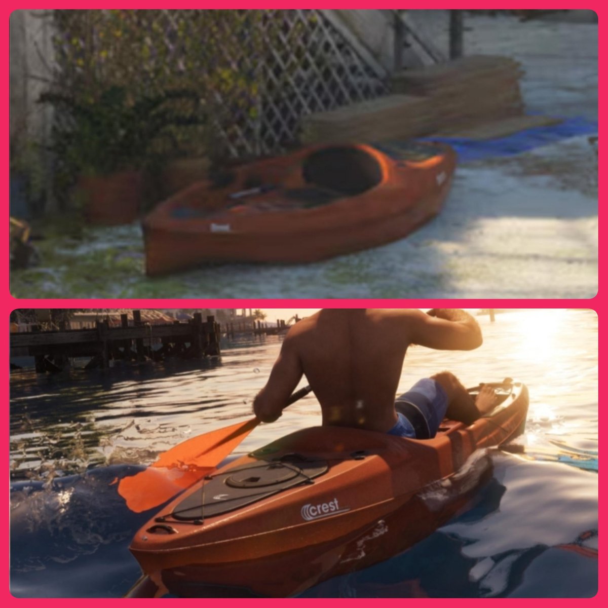 Catherine_Futa2's tweet photo. Le seul bonus qui m'interesse dans GTA6 version ultimate, c'est d'avoir le canoë dès le début 😍

Suis-je folle ? https://t.co/AjtyjNFe30