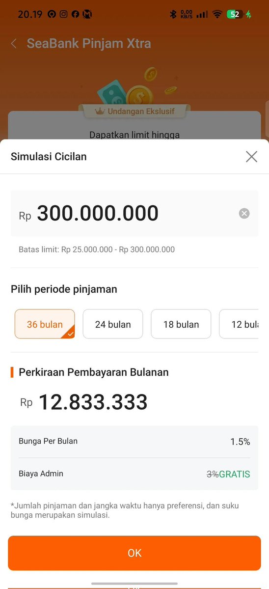 mrtweepsID's tweet photo. Kakak ini nanya:
“Worth it nggak bikin usaha barbershop pake modal pinjol?”

MARKIBAS! Mari kita bahas 👇
Estimasi Modal Awal (2 kursi):
- Sewa ruko + set property (1 tahun) = Rp50 juta
- Kursi barber + alat (2 set) = Rp100 juta
- Gaji karyawan (2 orang, 1 tahun) = Rp120 juta
- Operasional listrik (1 tahun) = Rp12 juta
- Total modal tahun pertama ≈ Rp282 juta

Proyeksi Omzet (target minimal):
- 10–15 tamu/hari × Rp50.000 = Rp15–22,5 juta/bulan

Detail Pinjaman (Rp300 juta):
- Tenor: 36 bulan
Angsuran/bulan: Rp12.833.333
- Total bunga: Rp162 juta (54% dari pokok pinjaman)
- Total yang harus dibayar: Rp462 juta

Kesimpulan:
Margin bersih per bulan cuma ±Rp1–2 juta di awal?
Sementara tiap bulan harus bayar Rp12,8 juta ke pinjol.

Jawaban sudut pandang kami:
TIDAK WORTH IT.

Risikonya sangat tinggi. Satu bulan sepi tamu aja, cashflow langsung jebol.

Pesan buat Warga DebtFree:
Jangan pernah pakai pinjol untuk modal usaha.

Utang produktif itu boleh, tapi bunganya harus wajar. Dan pertimbangkan juga resiko dan perhitungan force majeur lainnya. Kalau bunganya 54% dalam 3 tahun, itu sangat berbahaya.

Lebih baik nabung dulu, cari investor, atau pinjam dari lembaga lain dengan bunga rendah.