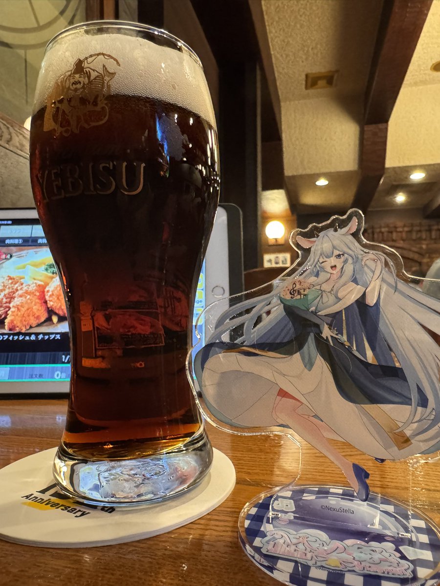omooqay's tweet photo. #やぎのとおでかけ
帰りは銀座ライオン
半額クーポンで恵比寿のハーフアンドハーフ https://t.co/KrwDROncWq