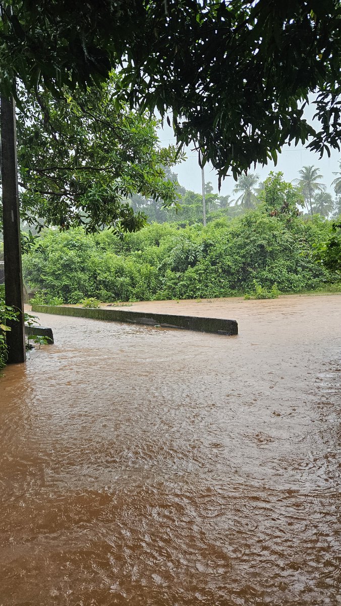 Nikhil_Bhat6's tweet photo. @namma_vjy Yeah. Pretty intense here in honnavara. Been raining full throttle since 6 hours https://t.co/1jTlg9kR0x