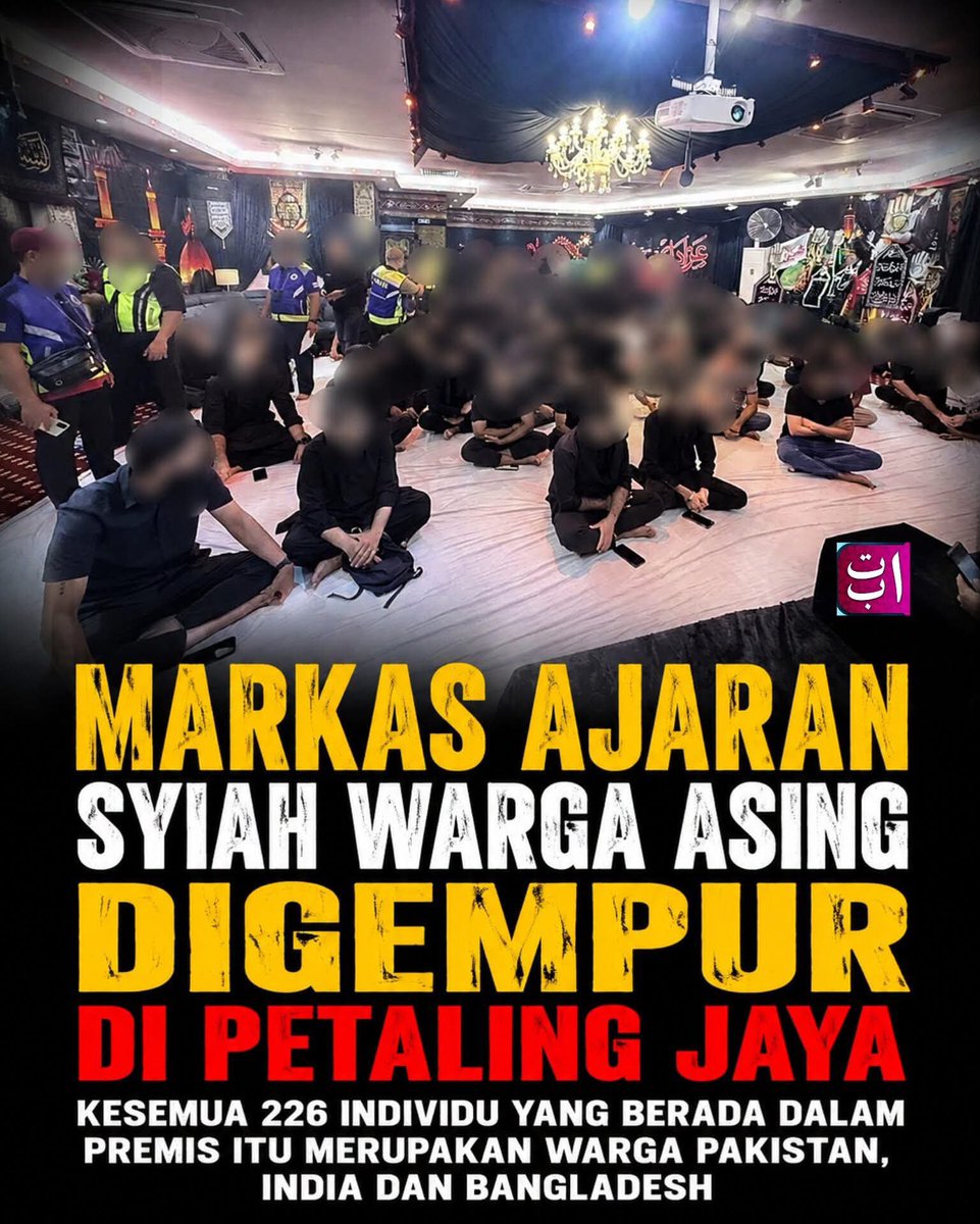 update11111's tweet photo. Selain pantau warga rohingya minta pihak berkuasa pantau sekali geng syiah dari Pakistan /bangla/india .
Skrg dah tak cover2 dah siap post kt TT. 

Markas di Lembah Klang rasa nya ..nak buat macam negara sendiri pergi balik la negara kau.

Cp 📝 https://t.co/zSzbicCFKr