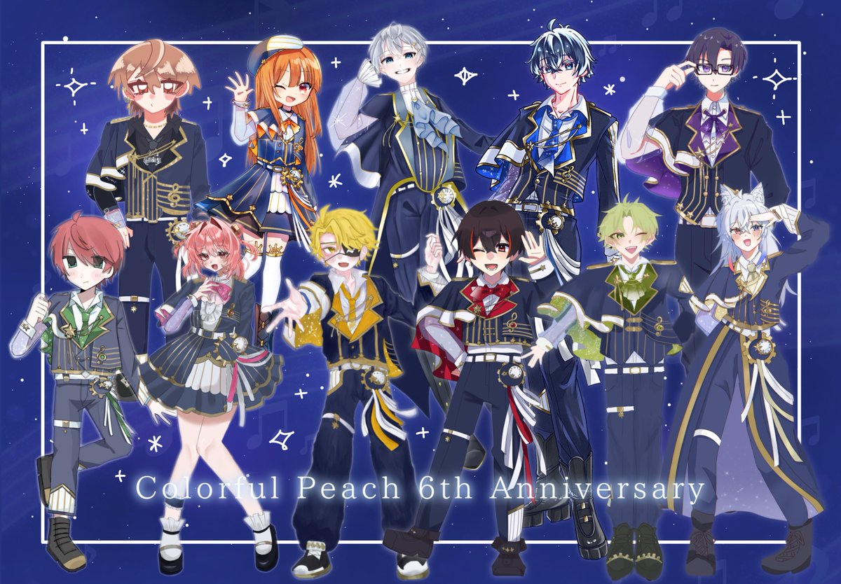YukuPyoon_0130's tweet photo. 🍑Happy 6th anniversary of Colorful Peach🎶

#からぴち #カラフルピーチ #からぴち６周年 #ぴちあーと https://t.co/4LUkZHBv7Y