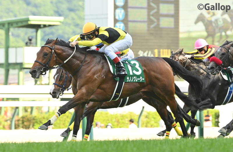 gallop_keiba's tweet photo. 福島11R、#ラジオNIKKEI賞 は1番人気 #サノノグレーター が優勝🏆
後方待機から豪快に差し切って重賞初制覇を飾りました✨ https://t.co/Td2mx7G99k