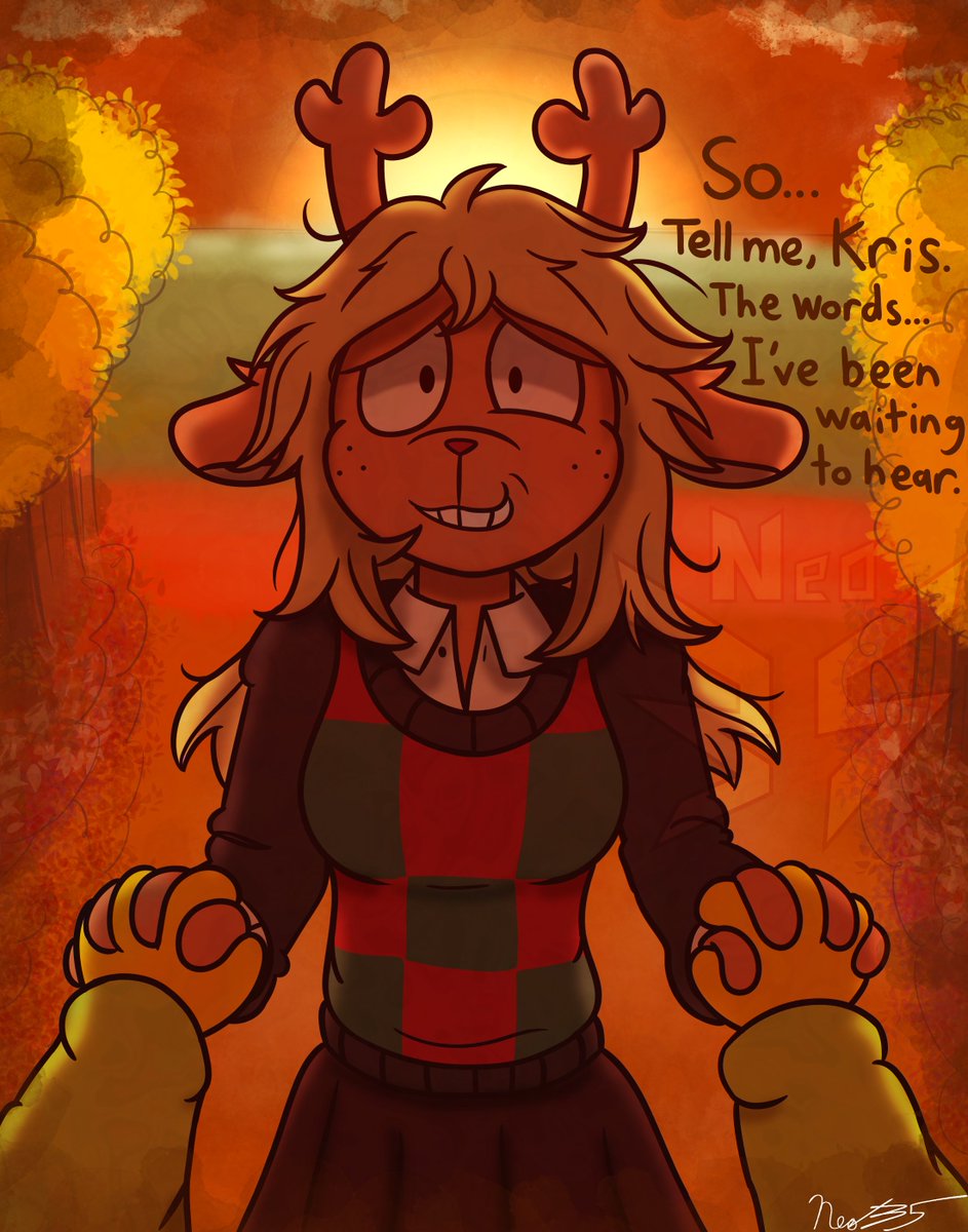 Neo_35000's tweet photo. #deltarunespoilers #deltarune
🦌💔 https://t.co/fcsm2umcjB