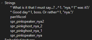 AvaZaywire's tweet photo. so mew mew doesn't say "nya" but some of her sprites contain nya (the dialogue is from chapter 4 cafe) https://t.co/CaXlcCgs3F
