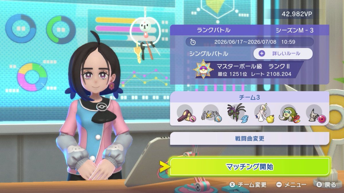 jonnyZENMAI's tweet photo. サザングロスでレート2100��った👍
ポケモンおもろい、あとメガクチートが可愛い https://t.co/zD3sjk2wAE