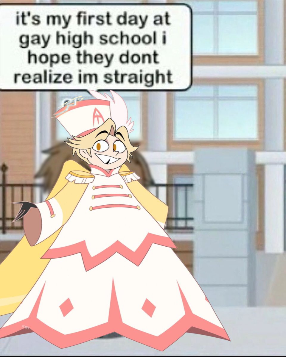 Teeberz69's tweet photo. When the news came out that Abel was straight I made this out of pure spite and hatred
i accept him for his identity now of course 
#Hazbinhotel https://t.co/dOhmIBJEaU