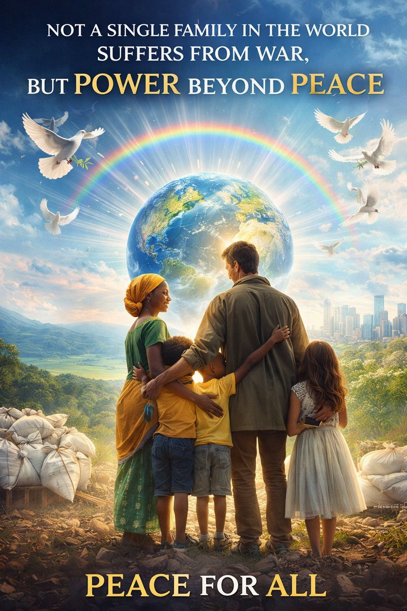 netamandi's tweet photo. “War Destroys Families, Peace Builds the Future.”
https://t.co/N4GKjqxc5y https://t.co/Q4hXS4hcqa