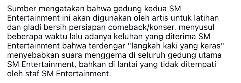 youthofhamin's tweet photo. Gedung ini memang dipakai untuk latihan atau gladi bersih artis-artis SM, dibuka sejak tahun 2023.

©️panncafe (on ig) https://t.co/0MUWu0RofE