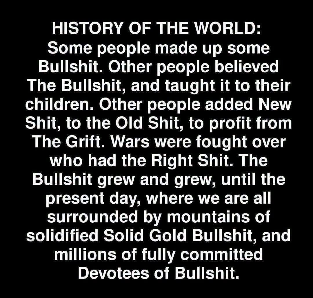 Nancy023922191's tweet photo. The history of bullshit https://t.co/9Vf48A0nni