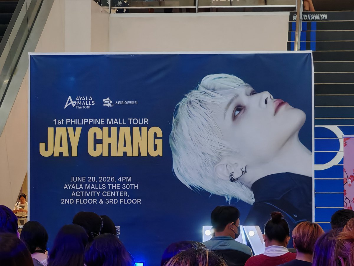 mnlcncertjunkie's tweet photo. JAY CHANG mall show at Ayala Malls The 30th will start in a few

Organized by @starlikemusicco @seoulvibesmnl @tnlive_official

#JAYCHANG #JAYCHANGinMANILA #JAYCHANGMallTourPH https://t.co/YeFUQYzlGm