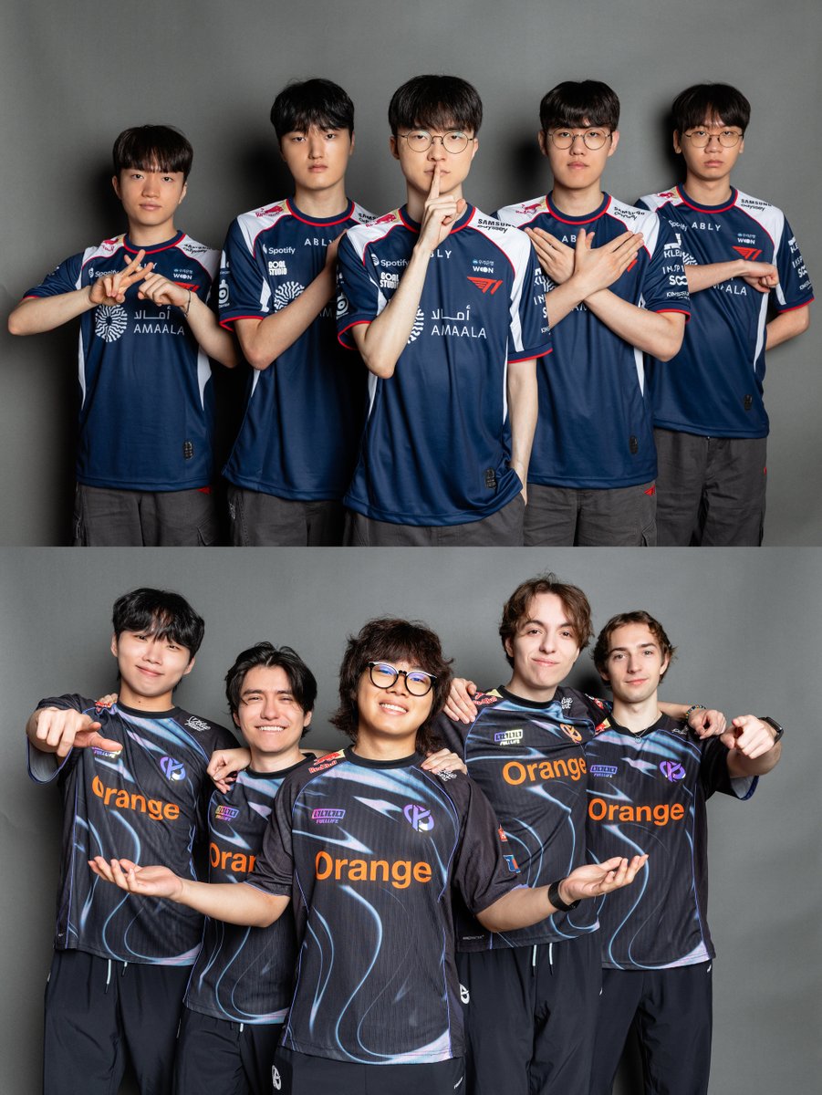redbullgaming's tweet photo. Two contenders. Only one spot.  

T1 vs KC, tomorrow. #MSI2026 https://t.co/sk40rEJJYP