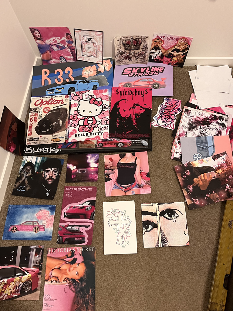 ardennluv's tweet photo. rooms are just giant scrapbooks if you think about it https://t.co/FDhKZOsxOD