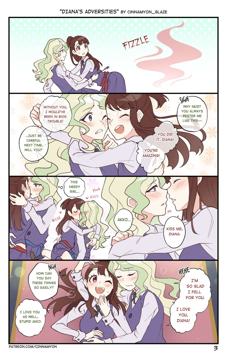 CinnamyonGlaze's tweet photo. 6月25日 [ Akko x Diana ]
Belated Happy Birthday Akko! 🪄🎂
#LWA #lwa_jp https://t.co/VNsCAhjqZA