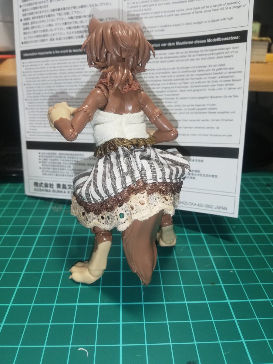 けもプラ、昔いのう商店さんで購入させて頂いた、ディーラーさんの布服