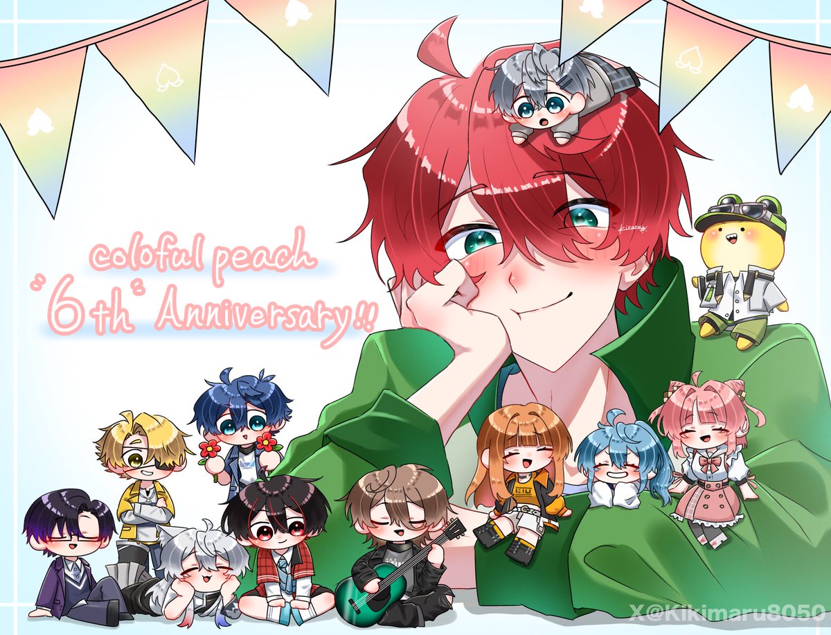 Kikimaru8050's tweet photo. 結成6周年おめでとうございます‼️
今年の映画も最高でした😭💖💖
#からぴち６周年 #からぴち #イラスト #大好き https://t.co/zfjqy2Vi87