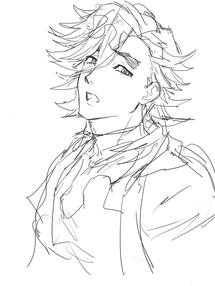 2momo_s's tweet photo. 等身高めの顔描く練習(。。(º  º(。。(º   º https://t.co/8RadT0Eyk0