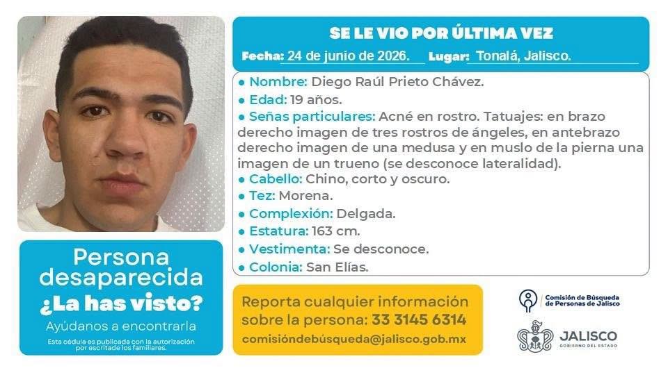 VMGlezR's tweet photo. Desaparece un joven en #Tonalá, #Jalisco (San Elías). https://t.co/YUJFBdFEtb