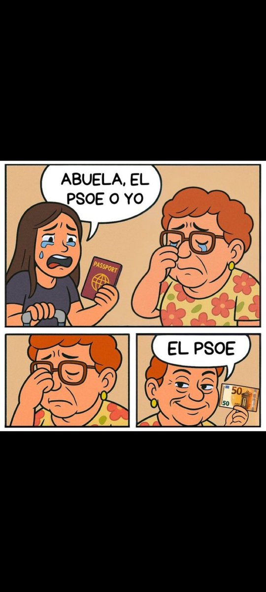 OzzPais's tweet photo. @JulioIrigoyen1 Que si que si boomer. Pero la pensión os la vamos a bajar un 40%😘 https://t.co/mLE5pXbFAq