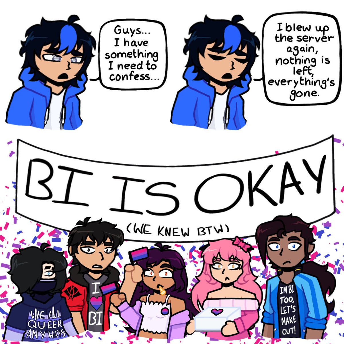 NoThanksGoobye's tweet photo. They had this planned for days 

#aphtwt #aphmau #aphmaufanart https://t.co/fjxGyRUliG