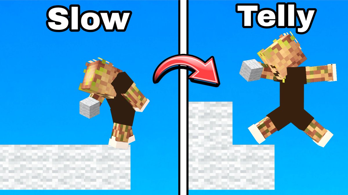 ForestTreeMC's tweet photo. Doing A Part 2 Of " Bedwars but everytime I die my bridging method changes" because the last one blew up like crazy! https://t.co/IPA9Cexy05