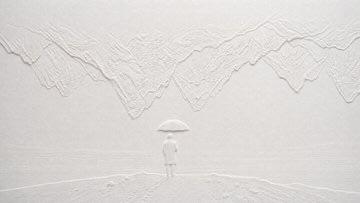 Blind Embossed Paper Art