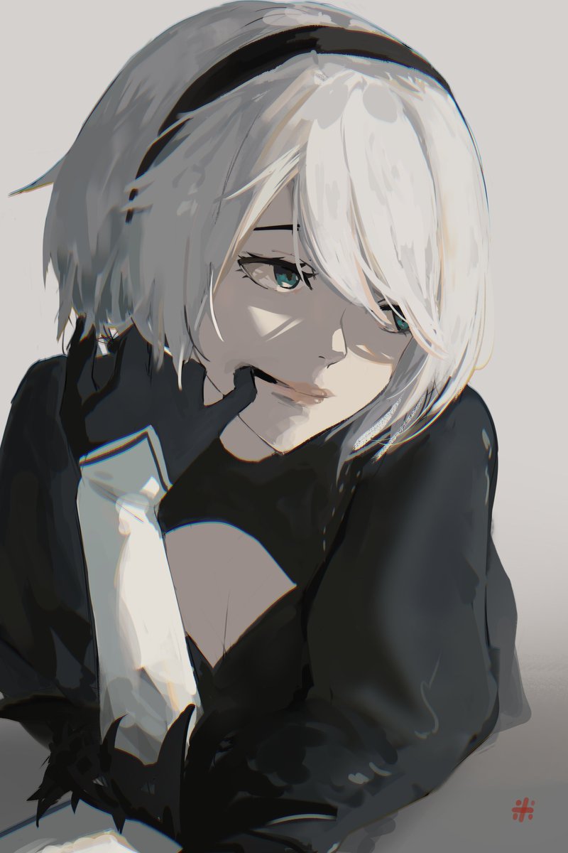 datharuss's tweet photo. #nier #nierautomata #2b https://t.co/il3H8UvNbV